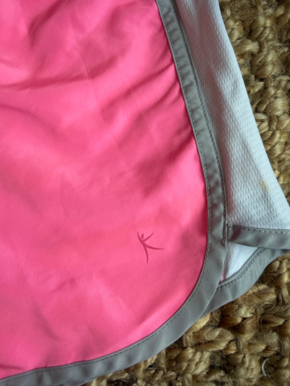 Danskin Hot Pink Athletic running shorts - Picture 2 of 3
